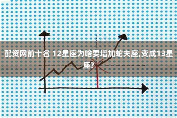 配资网前十名 12星座为啥要增加蛇夫座,变成13星座?